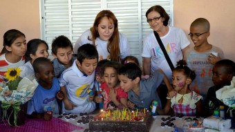 IKMR faz festa para crianças refugiadas em Brasília