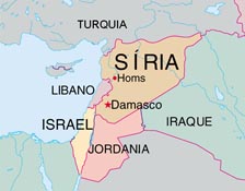 Mapa Síria | IKMR