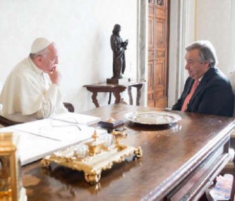 Papa Francisco e António Guterres | IKMR