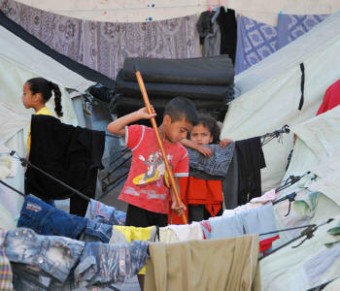 Meninas e meninos refugiadas palestinas | IKMR