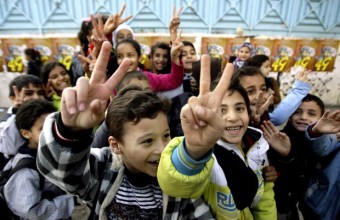 Crianças refugiadas palestinas | IKMR