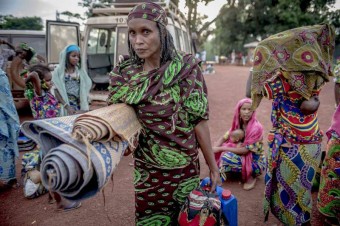 Mulheres da República Centro-Africana estão entre as centenas de milhares de deslocados pelo conflito no país. Foto: ACNUR/F.Noy 