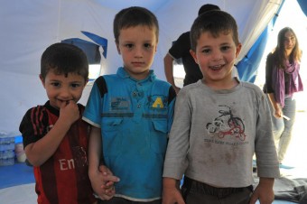 Crianças curdas no Iraque. Foto: UNAMI