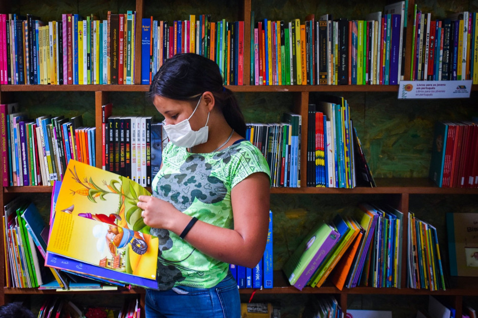 “Mi Casa, Tu Casa” promove o acesso à cultura para crianças e adolescentes refugiados e migrantes © ACNUR/Camila Ignacio Geraldo