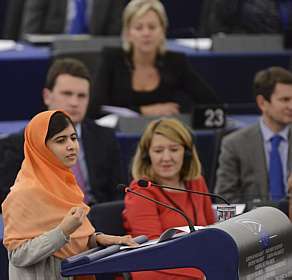 Malala dedica prêmio Sakharov a ‘heróis sem nome do Paquistão’