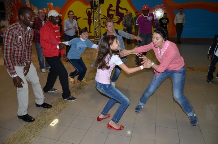 Refugiados que vivem em São Paulo participam de festa de confraternização