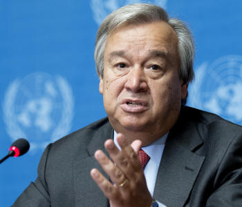 Guterres pede a países latinoamericanos que ajudem os refugiados