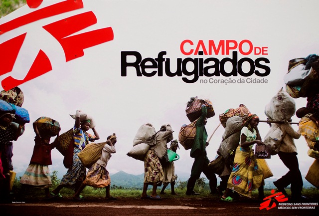 Médicos Sem Fronteiras transforma campo de refugiados em exposição na Capital