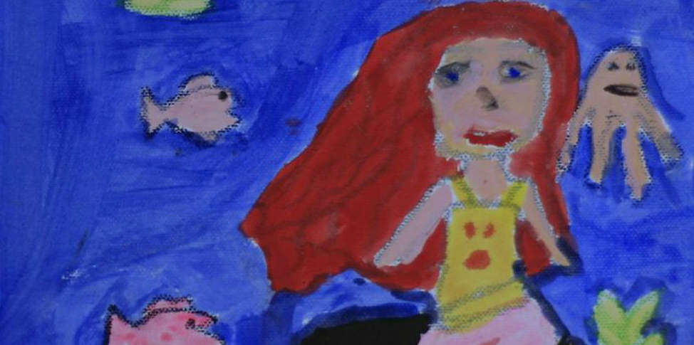 ‘Luz contra a escuridão’: crianças sírias pintam e desenham para lidar com traumas