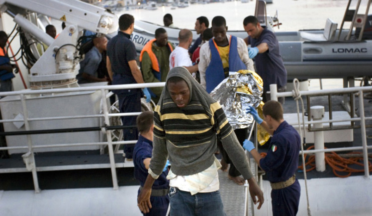 Fuga de refugiados de África aumenta dez vezes