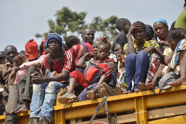Centro-africanos continuam a fugir