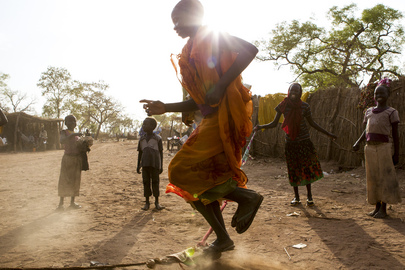No Sudão do Sul, ONU e ator Forest Whitaker promovem paz, educação e proteção de crianças
