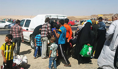 Cáritas ajuda famílias no Iraque