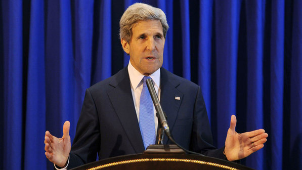 Kerry obtém cessar-fogo de doze horas em Gaza