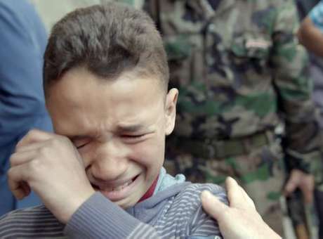 Crianças falam sobre bombas e perdas em Gaza e na Síria
