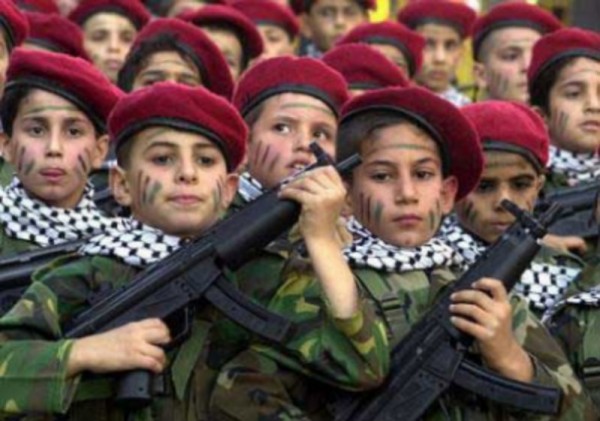 As crianças palestinas são educadas para a guerra contra Judeus e outras religiões