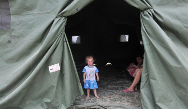 Cerca de 20 mil refugiados ucranianos chegaram à região de Rostov