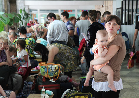 Agência da ONU nota aumento de refugiados ucranianos na Rússia