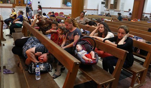 Membros da AIS visitam refugiados cristãos no Norte do Iraque