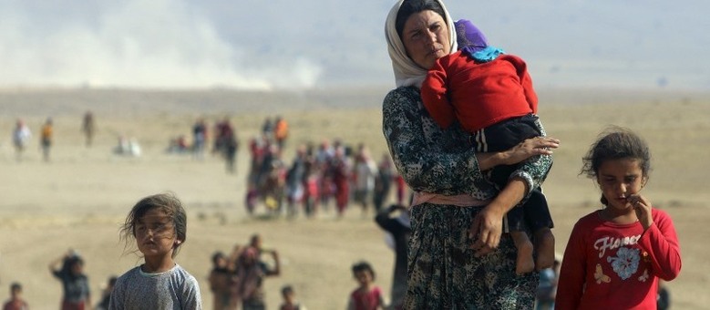 Turquia abre campo de refugiados no Iraque para yazidíes que fogem dos jihadistas