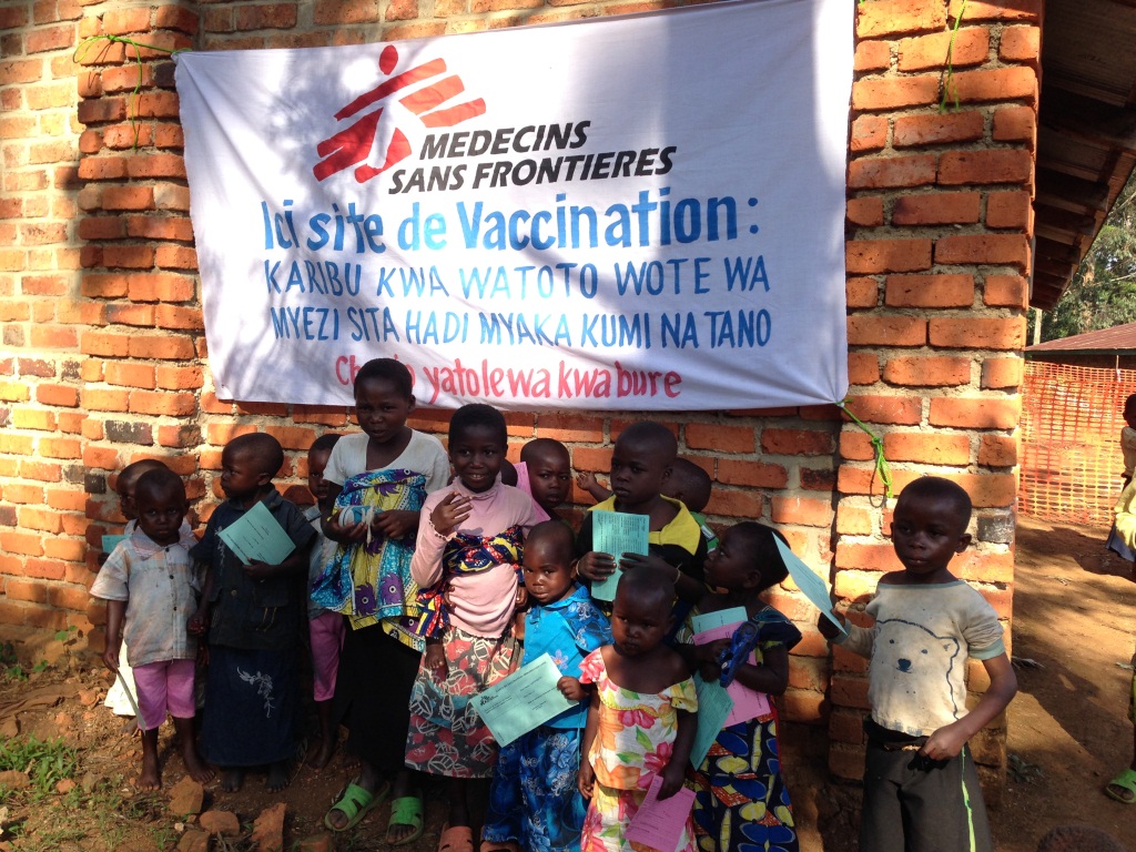 RDC, Kivu do Sul: MSF suspende campanha de vacinação após incidente violento na região de Kalonge