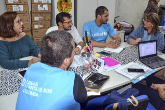Seduc e Unicef discutem implantação de centro educacional para refugiados